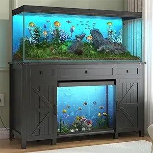 55 To 75 Gallon Aquarium Stand With Charging Station