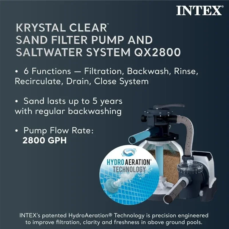Intex Ultra XTR Pool 32 Ft By 16 Ft By 52 Inch With Pump