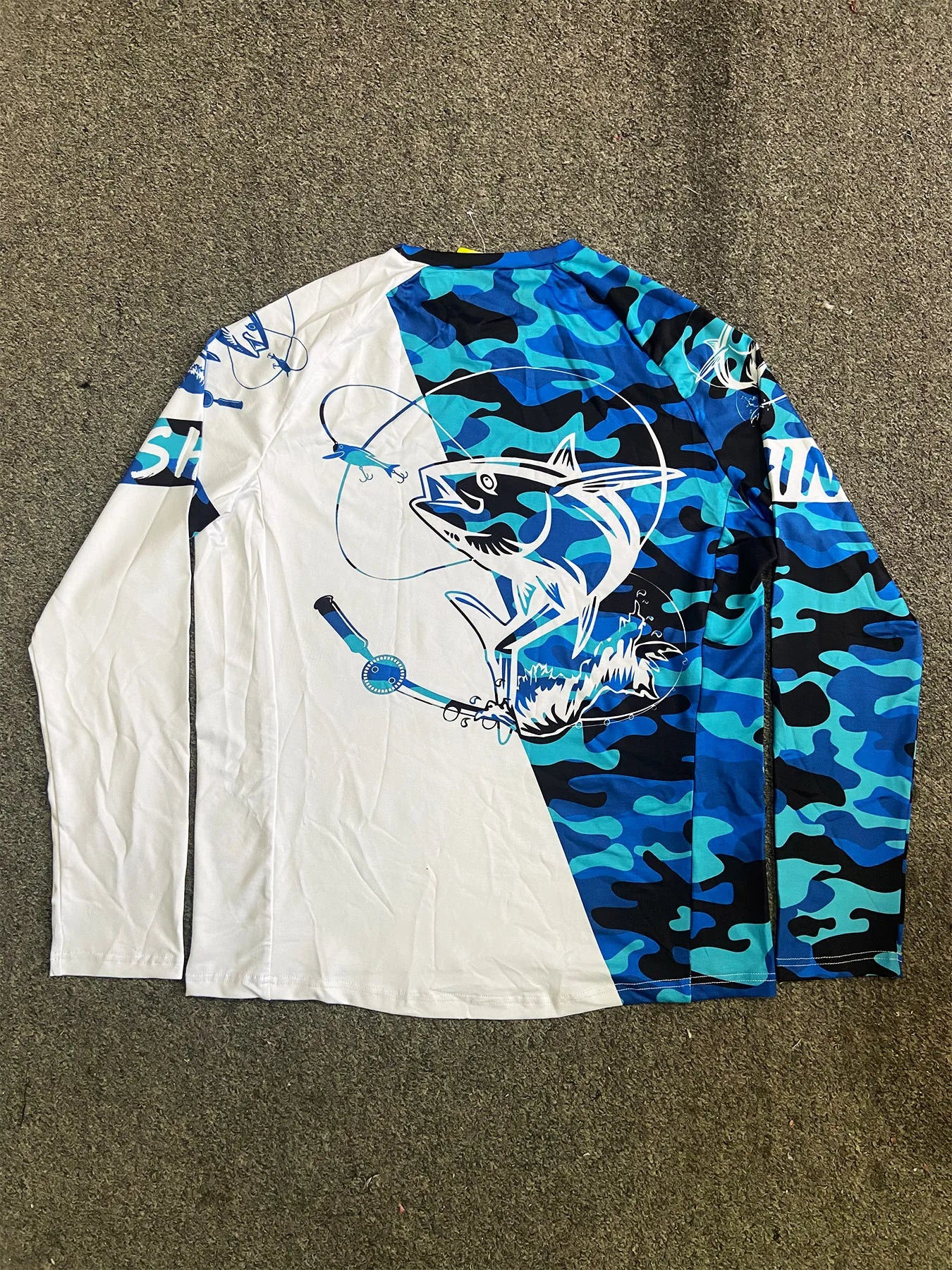 Fishing Wear Sailing Shirt for Men Long Sleeve Sun Protection Hunting Jersey Camisa de Pesca Performance Fish Gear Beach Tops