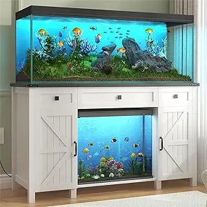 55 To 75 Gallon Aquarium Stand With Charging Station