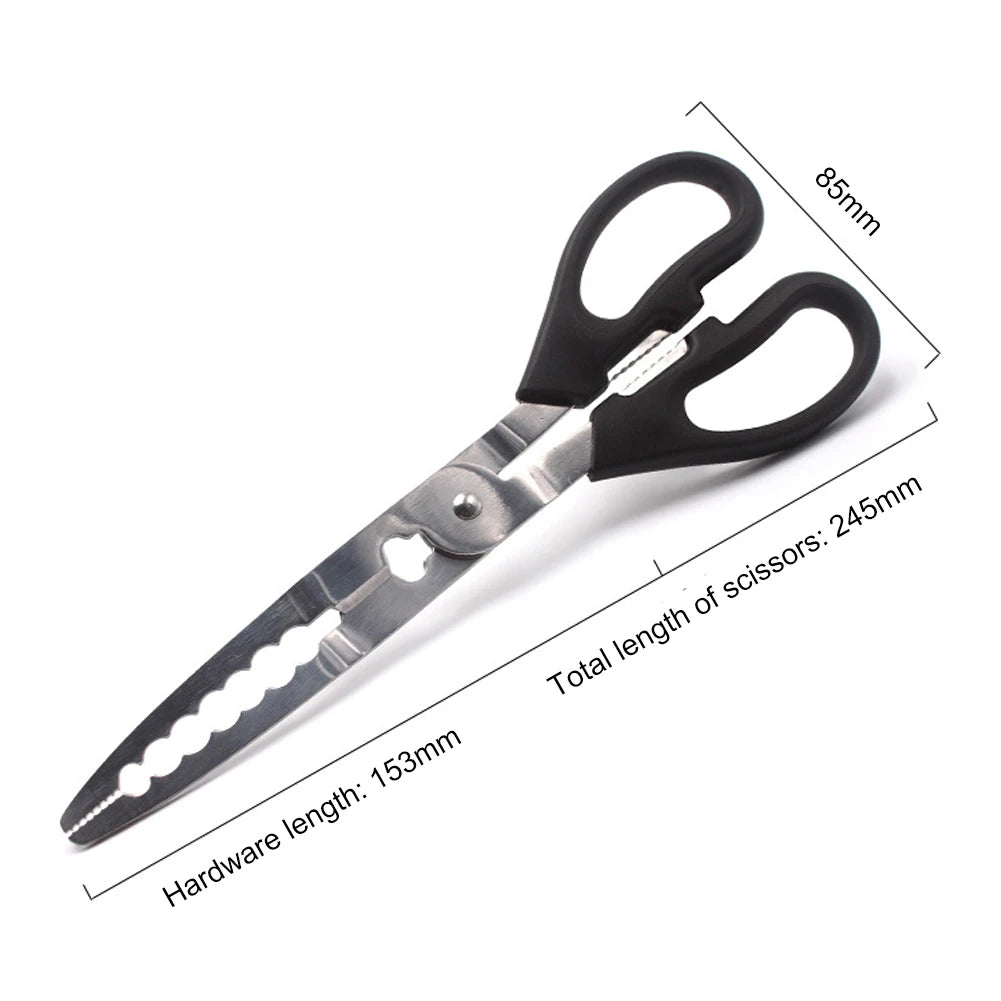 Stainless Steel Fishing Pliers Gripper Tool For Angler
