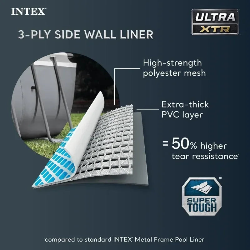 Intex Ultra XTR Pool 32 Ft By 16 Ft By 52 Inch With Pump