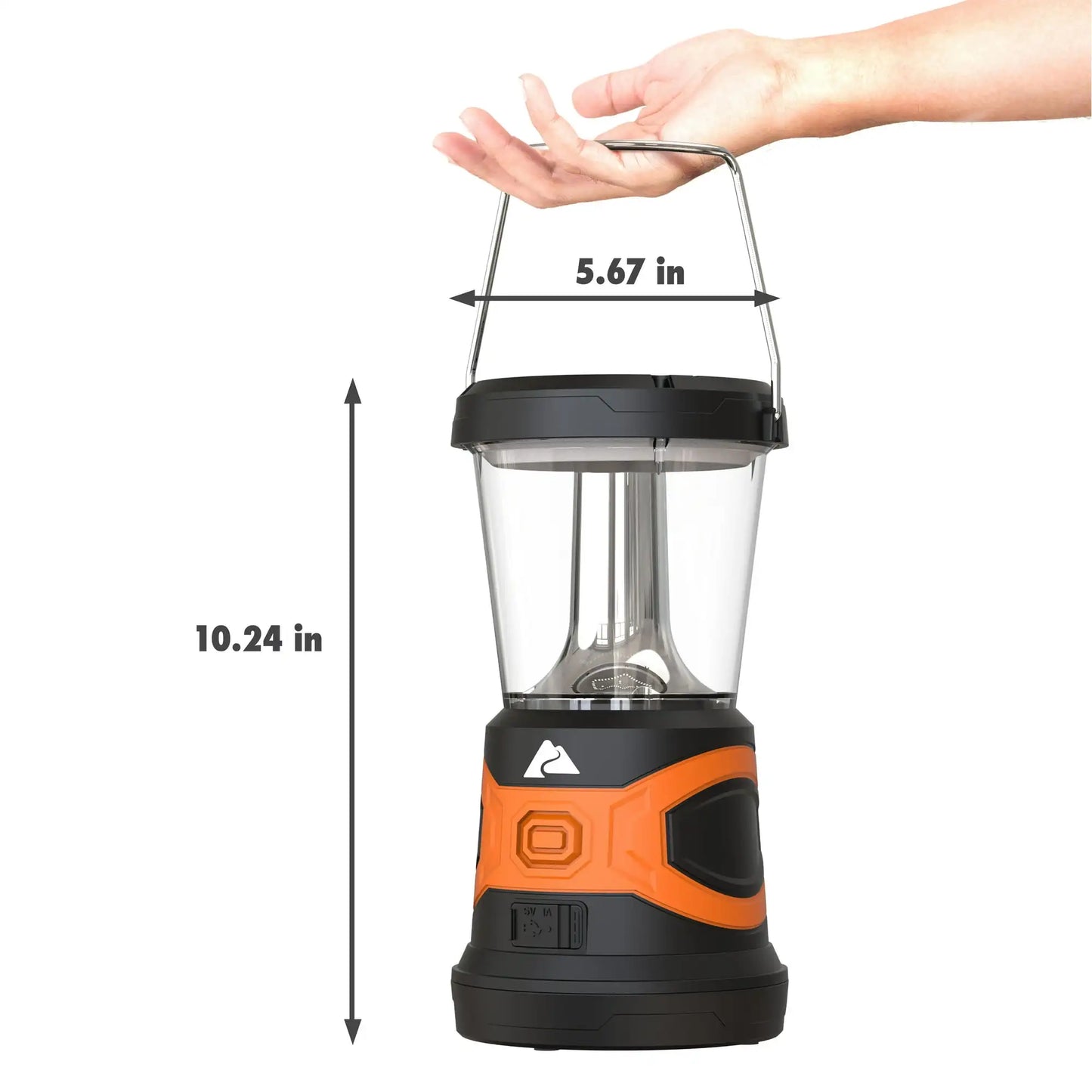Ozark Trail 3000 Lumen Rechargeable LED Lantern Bright Portable Long Lasting Camping Light