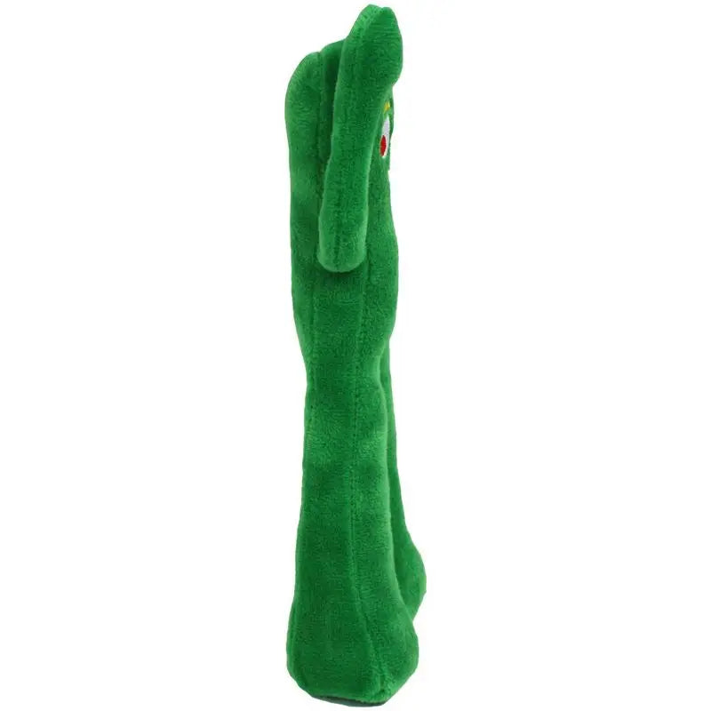 Gumby Plush Dog Toy With Squeaker For Puppies Small Dogs