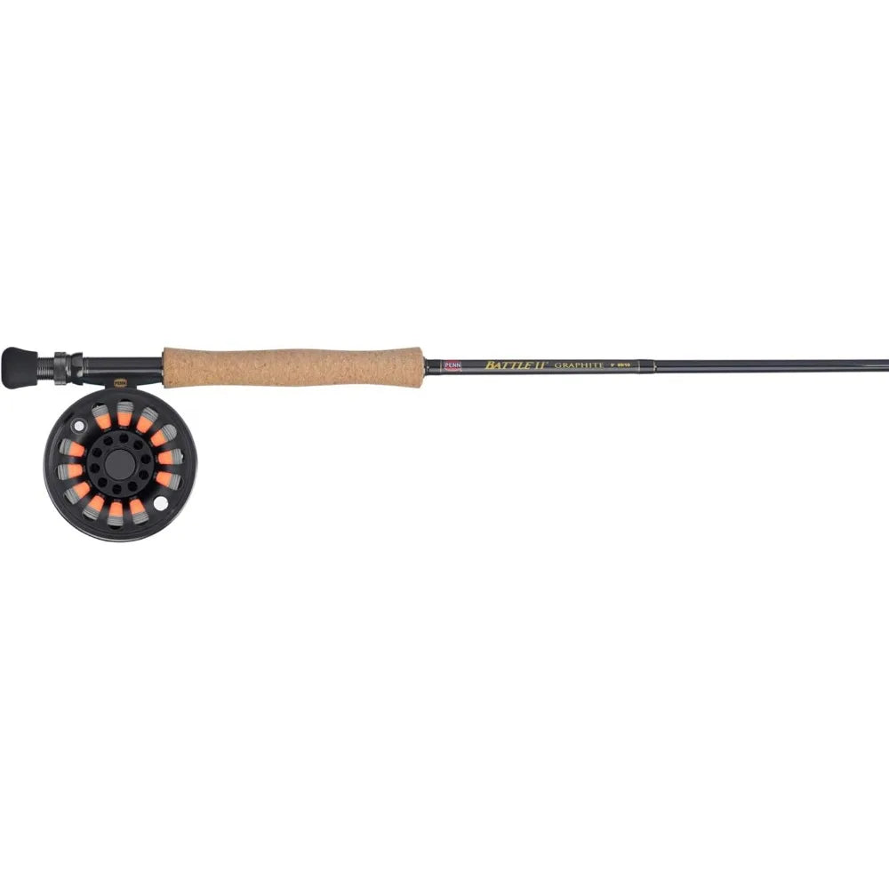 Penn Battle Fly Outfit Reel And Rod Combo 9ft 1 To 6lb