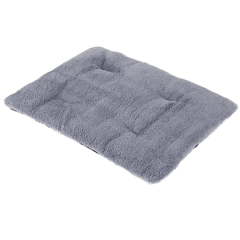 Cozy Heated Plush Dog Bed Mat For Cats And Small Dogs