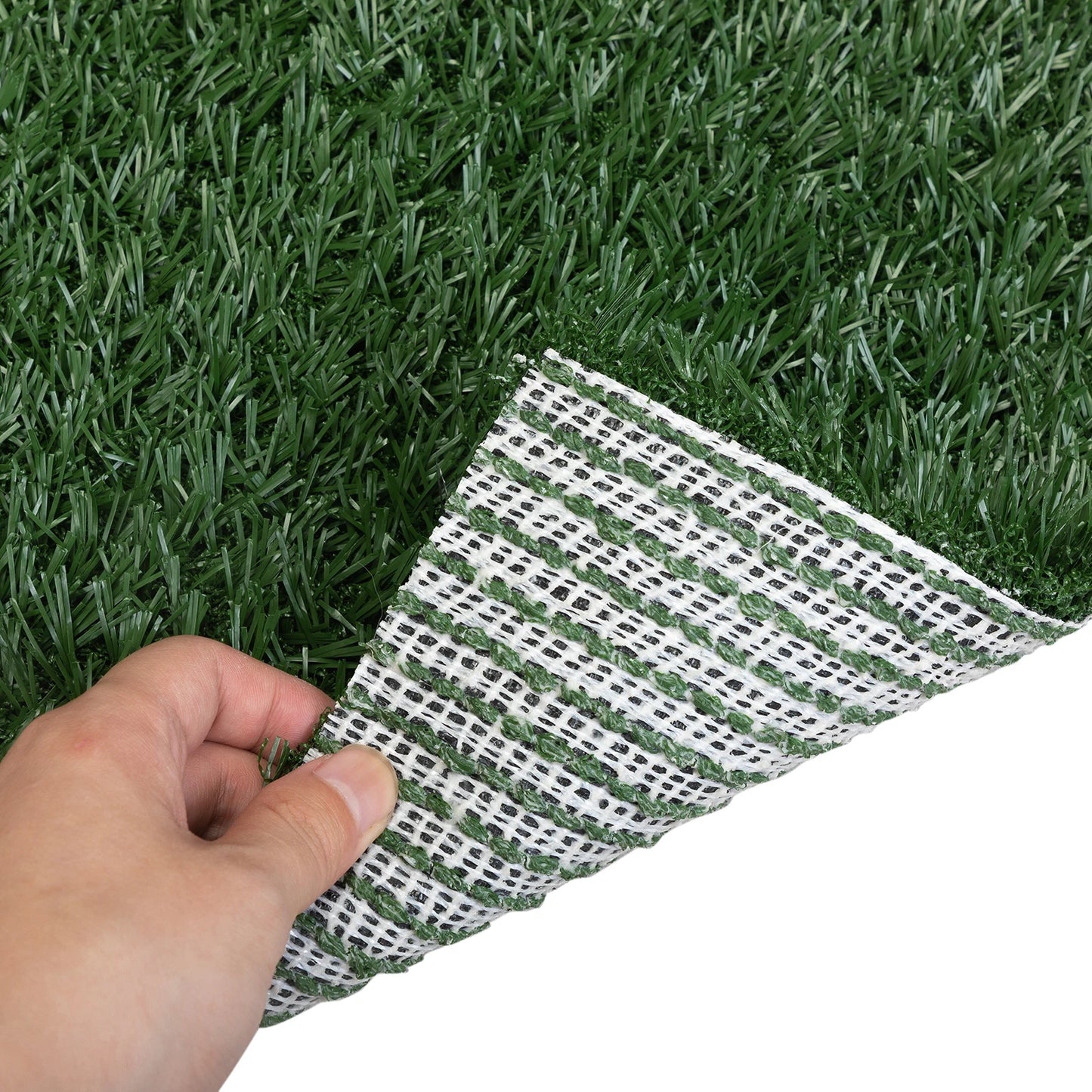 2 Pack Realistic Grass Rug for Pet Potty Training Indoor