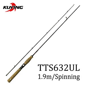 Kuying Teton Ultra Light Baitcasting Spinning Rod Combo