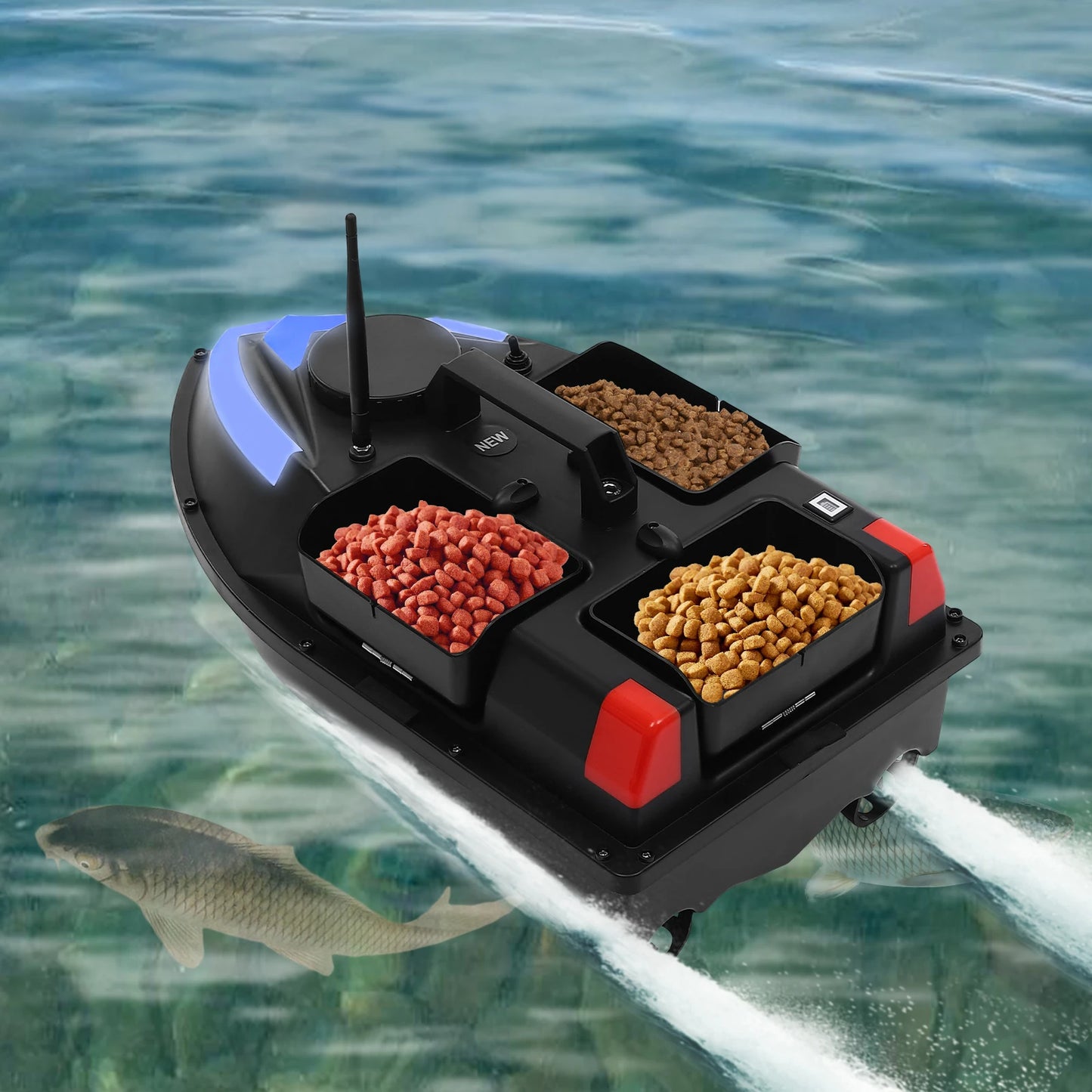 Hign-concerned Chemical 5200mAh GPS Fishing Bait Boat