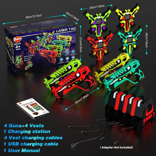 VATOS Infrared Laser Tag Gun Set For Boys And Kids Indoor