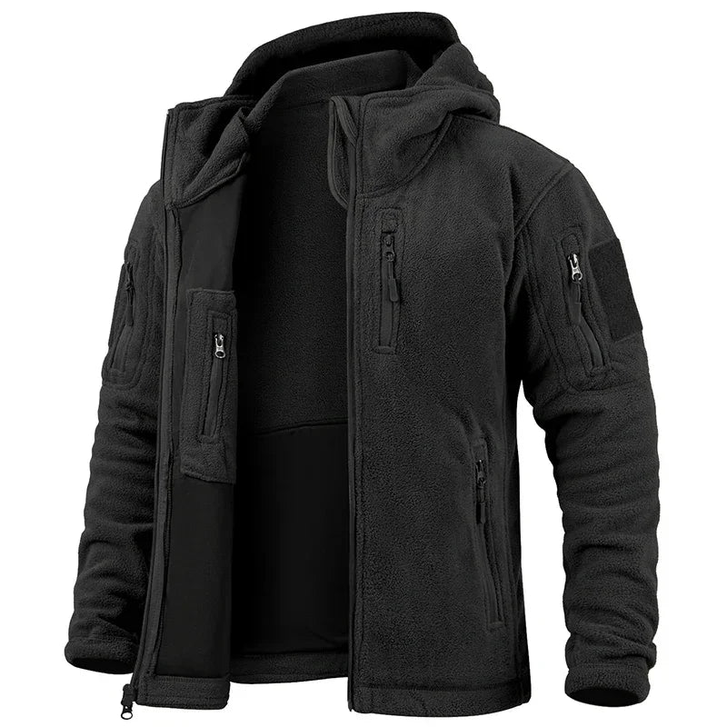 ReFire Gear Mens Fleece Hunting Tactical Jacket Warm Zip