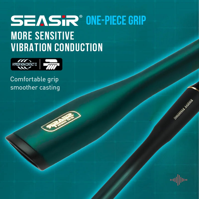 Seasir Dark Dragon M/ML Spinning Baitcasting Lure Rod
