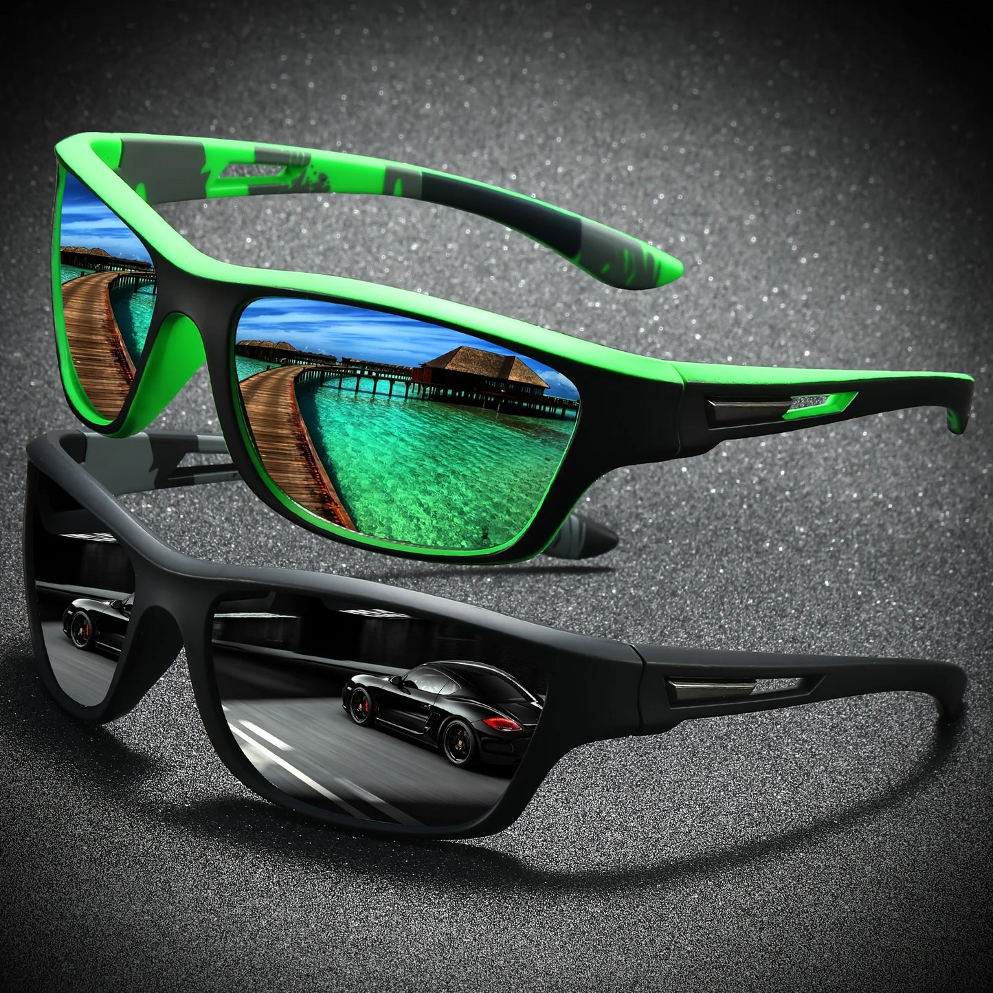 Polarized UV400 Sunglasses Men Women Outdoor Sports Eyewear
