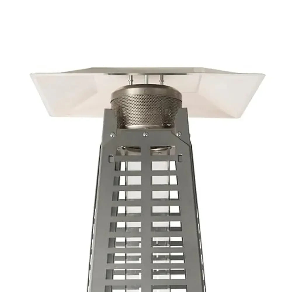 40000 BTU Outdoor Propane Heater Tower With Wheels Ignition