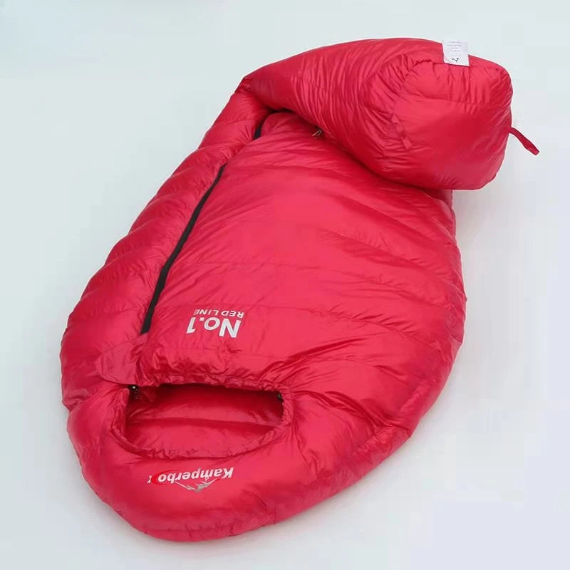 Winter Ultralight Down Sleeping Bag CW1100 For Camping Gear