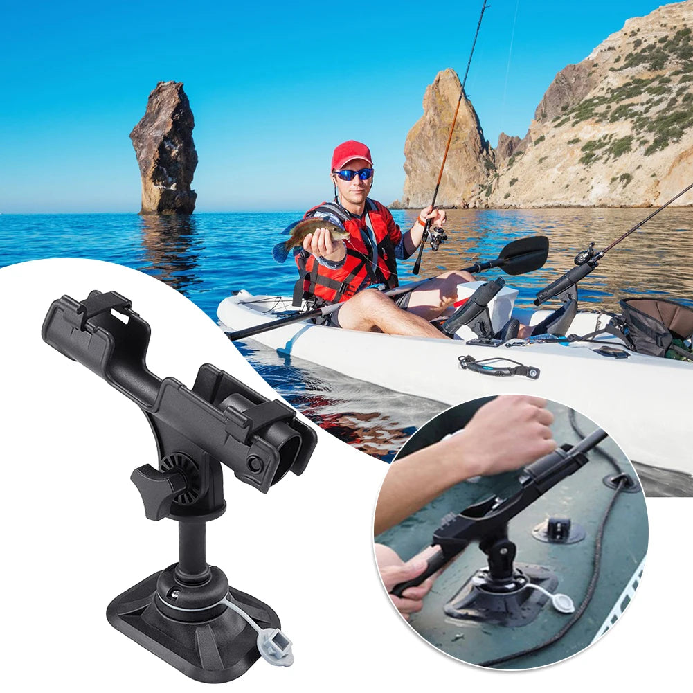 Kayak Fishing Rod Holder Boat Bracket Anti Slip Portable