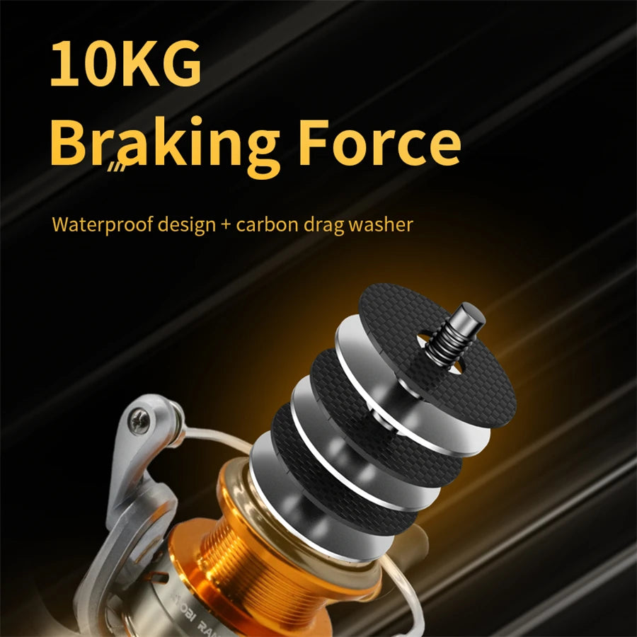 TC Spinning Reel Metal Spool Interchangeable Trout Saltwater