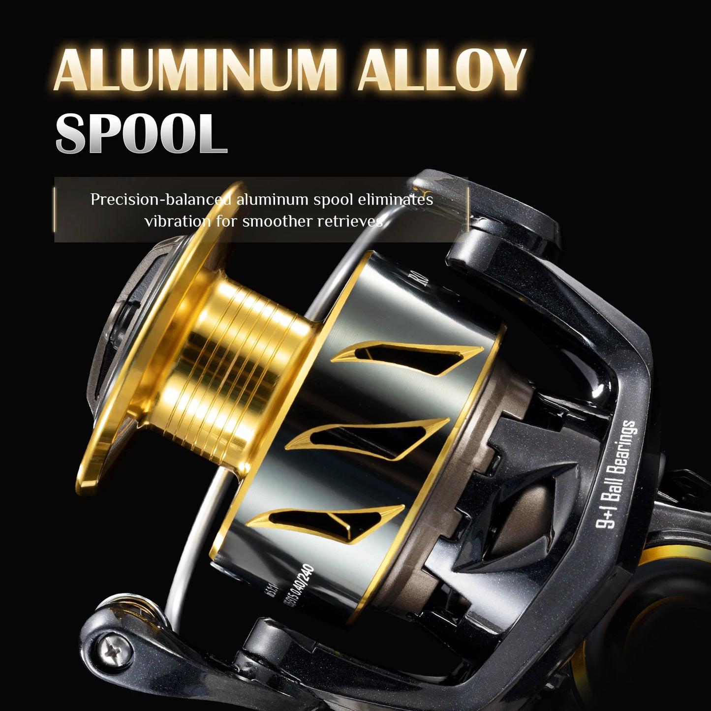 Rooblinos SW Ultralight Saltwater Surf Spinning Reel 5to1 9BB