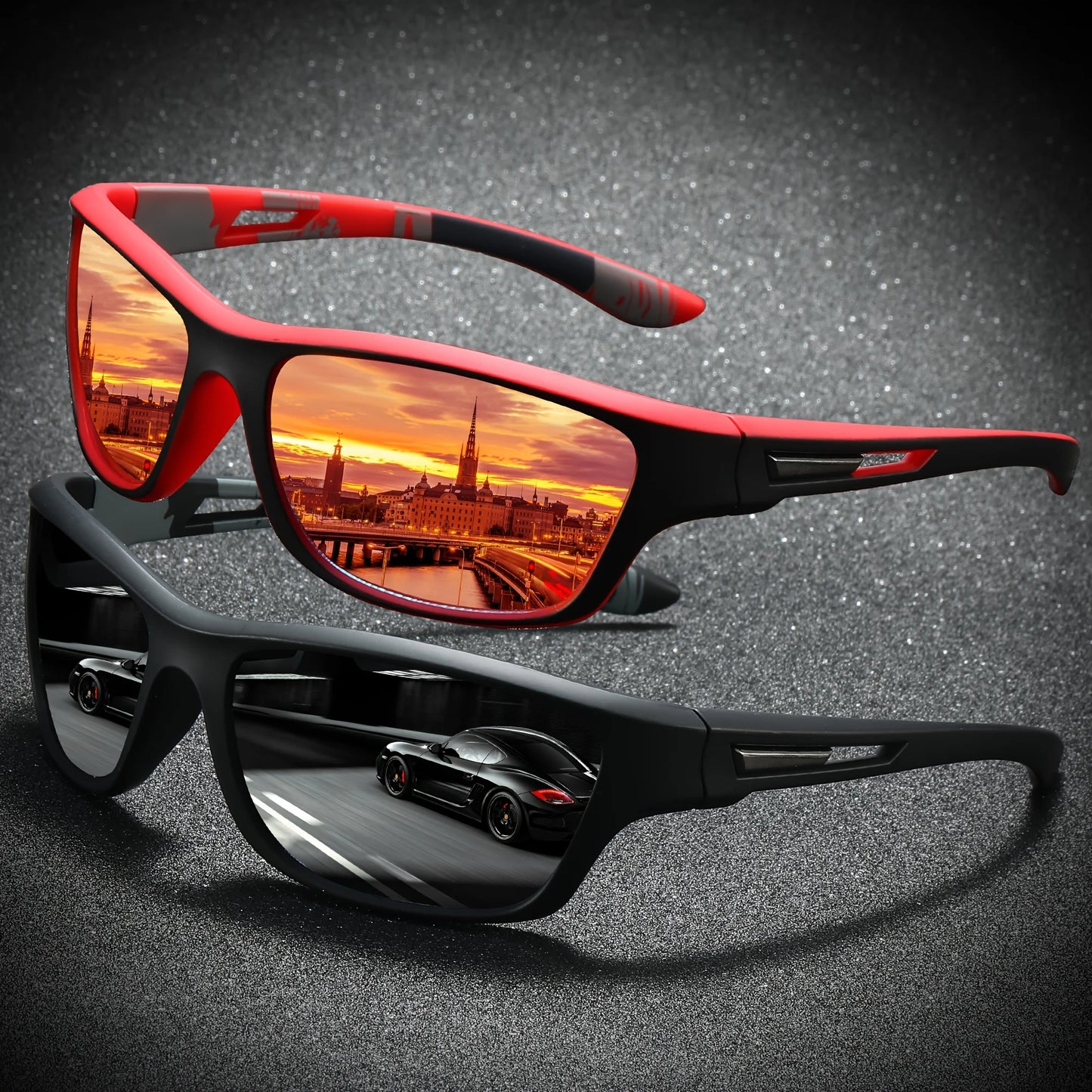Polarized UV400 Sunglasses Men Women Outdoor Sports Eyewear