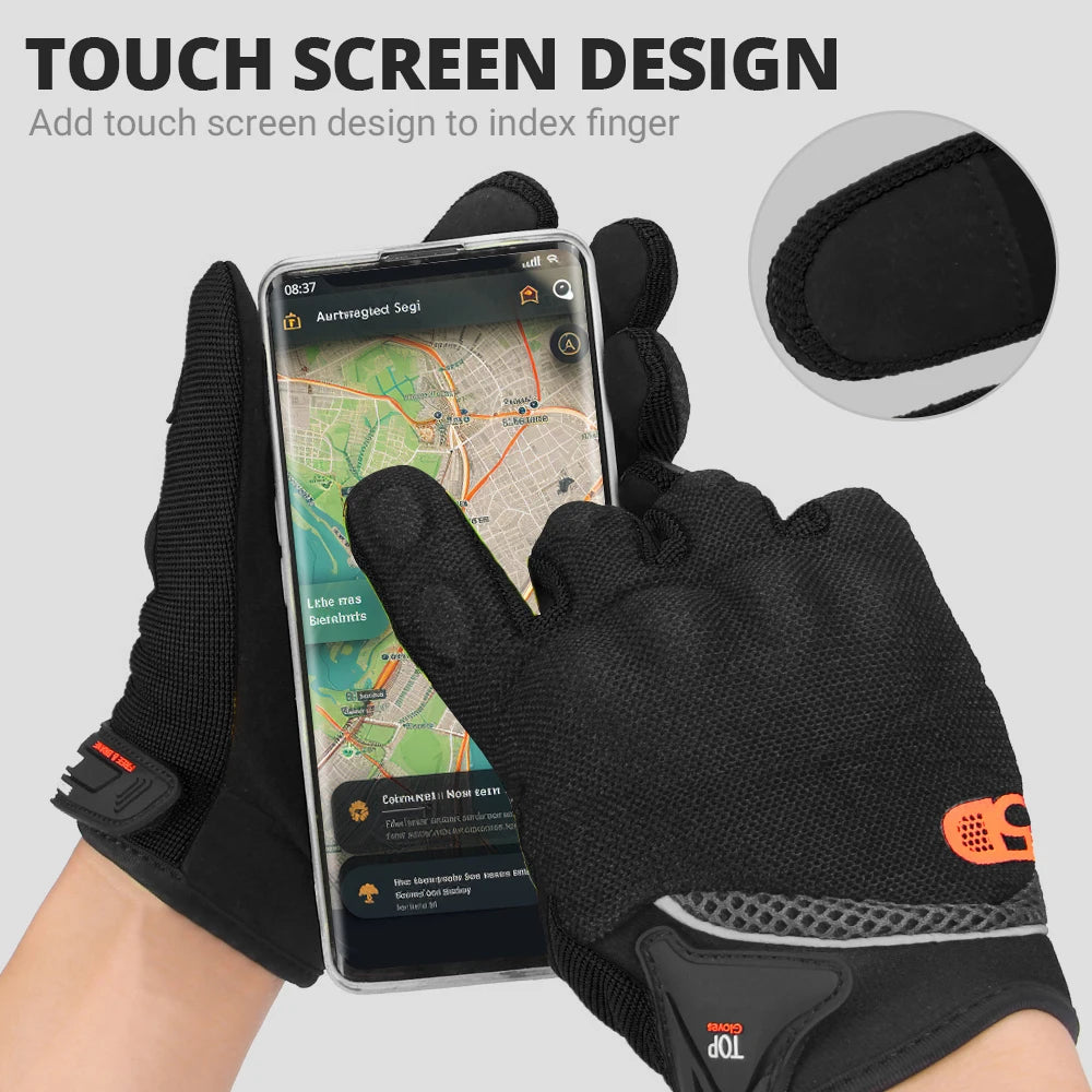 Herobiker CN Motorcycle Gloves Full Finger Breathable Pro