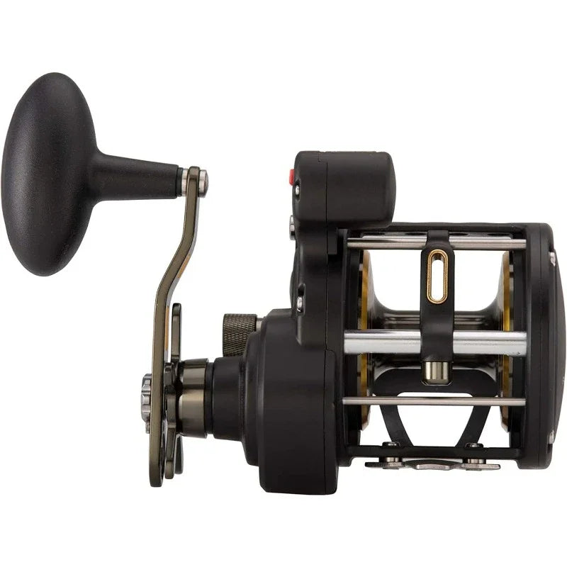 Fully Upgraded Black Gold Spinning Rod And Reel Combos