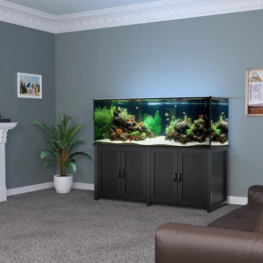 Sturdy 60x24 Fish Tank Stand For 100 120 150 Gallon Aquariums