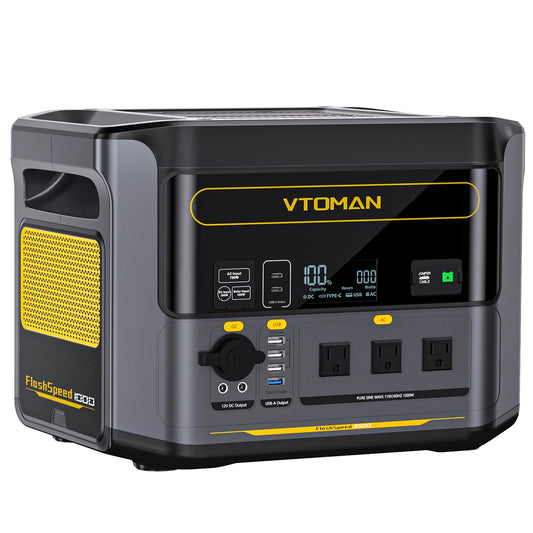 VTOMAN FlashSpeed 1000 Portable Power Station 828Wh LiFePO4