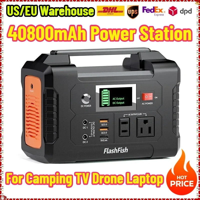 200W Solar Generator 151Wh Outdoor Emergency Power Station