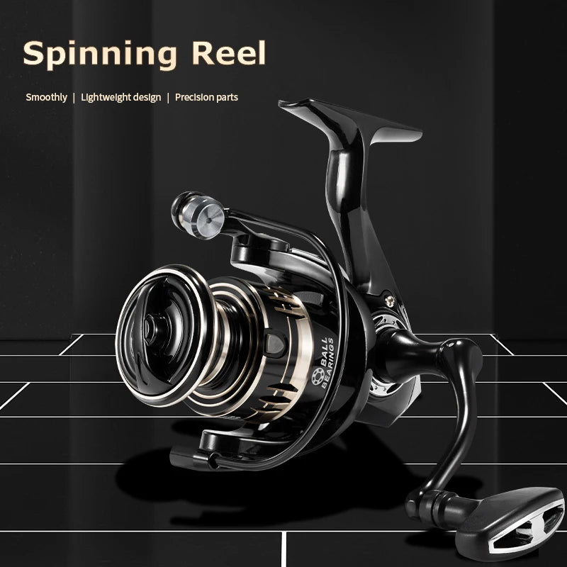 Rooblinos MG Spinning Reels Ultralight Metal 5.2:1 Ratio
