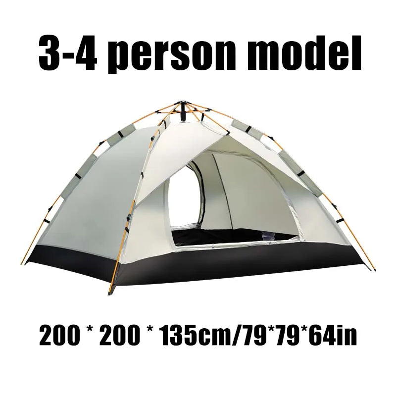 Pakicetus Automatic Quick-Opening Tent Outdoor Camping Rainproof Two Doors