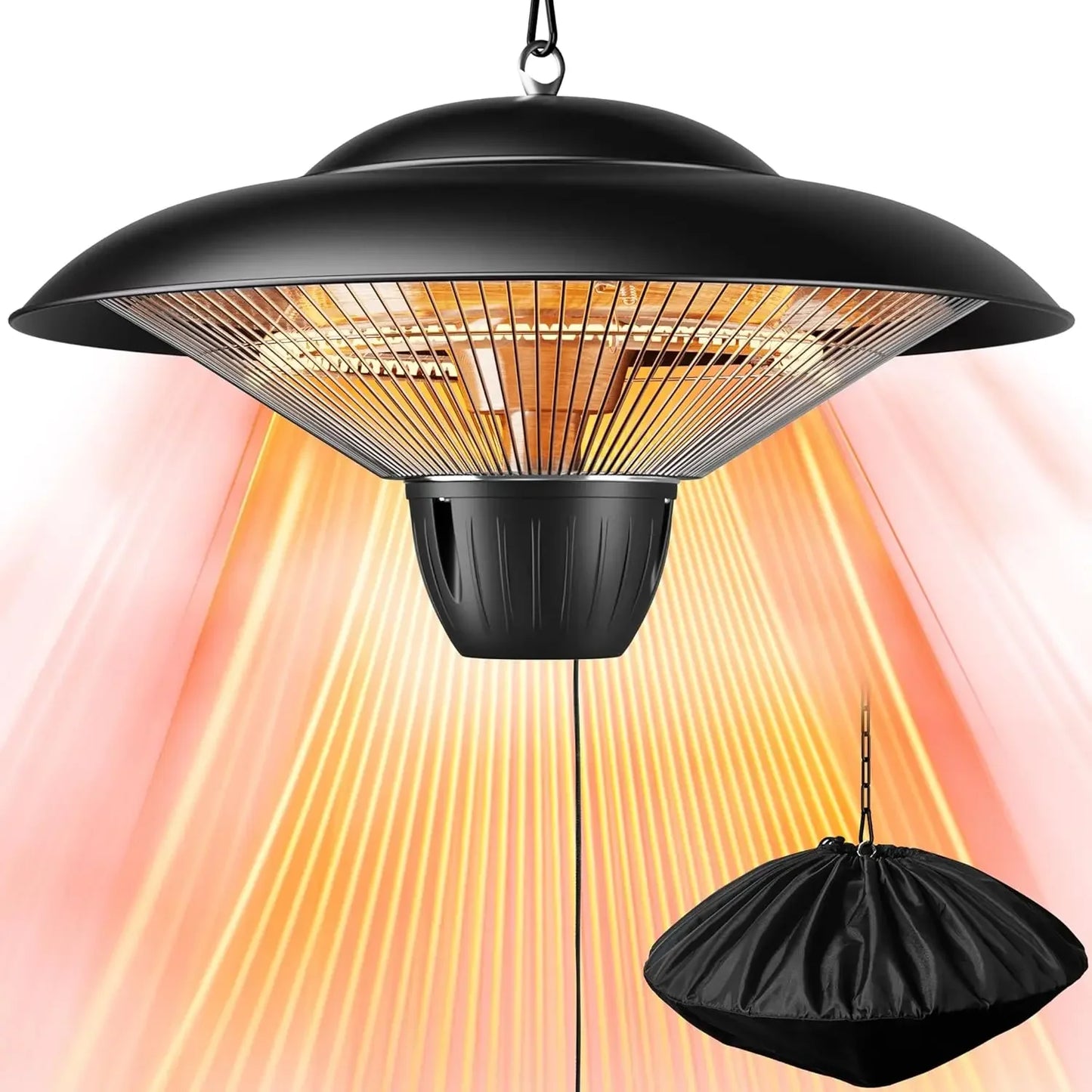 Outdoor Patio Heater 1500W Ceiling Mounted Infrared IP34