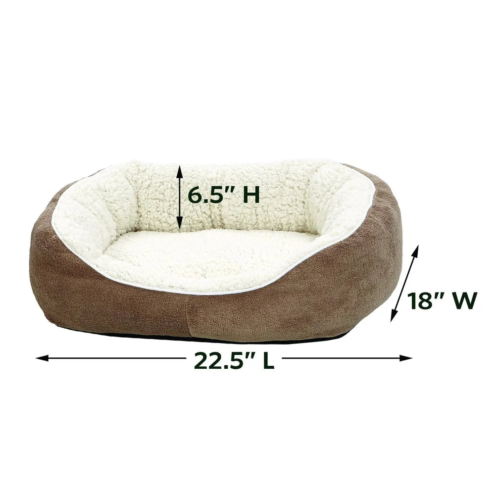 Ultra Soft Fleece Pet Bed For Small Dogs And Cats Cozy