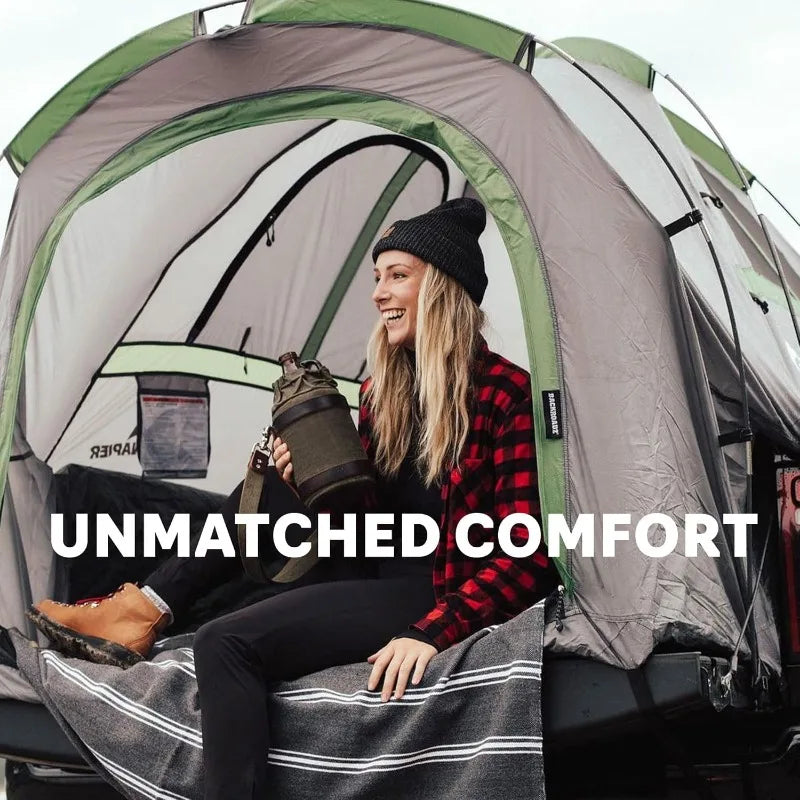 Napier Backroadz Truck Bed Tent with Waterproof Coating Spacious Two Person Camping Tent Compact Design