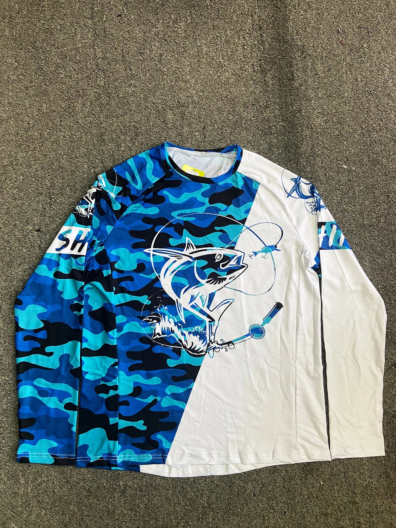 Fishing Wear Sailing Shirt for Men Long Sleeve Sun Protection Hunting Jersey Camisa de Pesca Performance Fish Gear Beach Tops