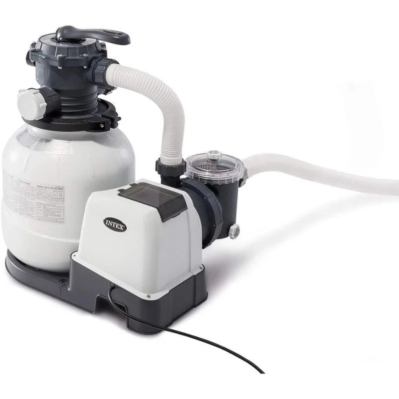 Intex XTR 26ft By 52in Above Ground Pool With Sand Filter