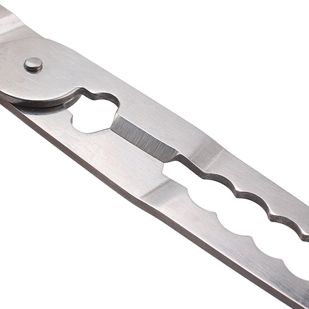 Stainless Steel Fishing Pliers Gripper Tool For Angler