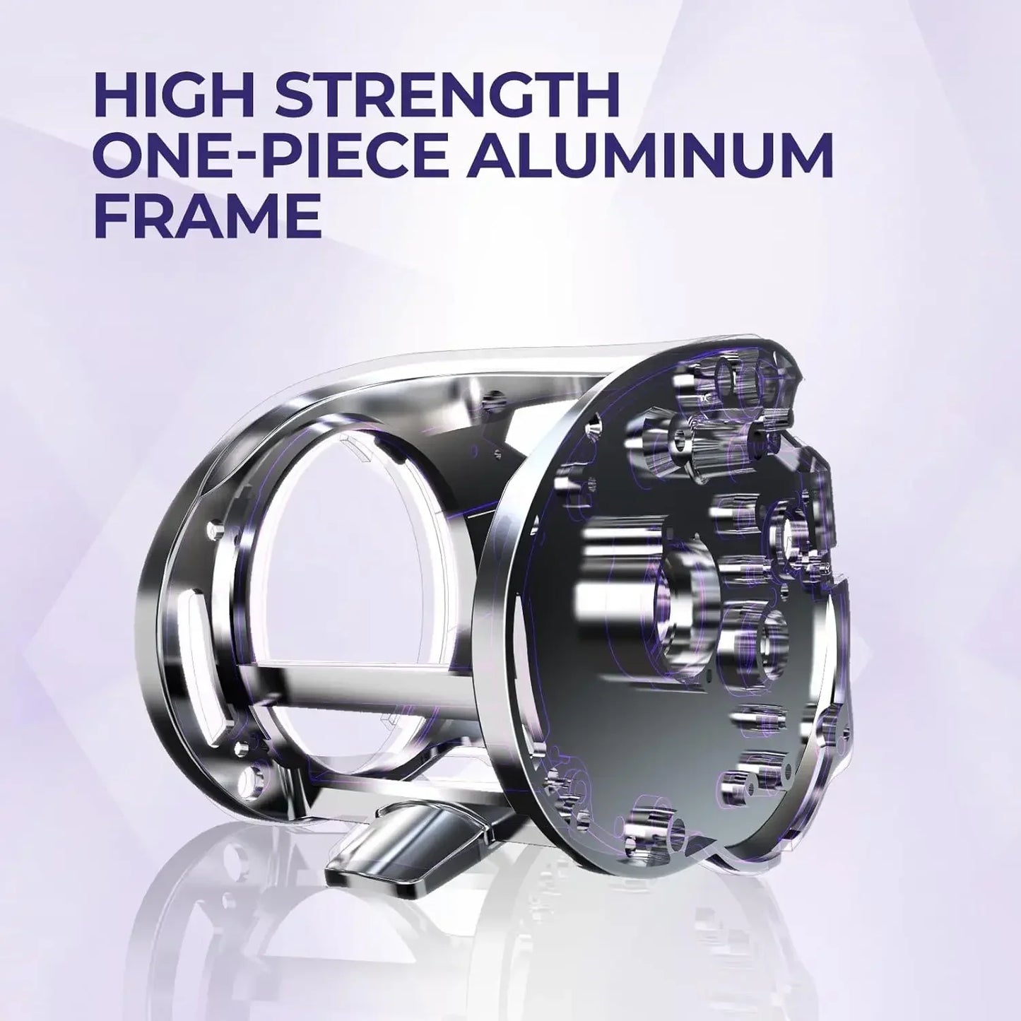 Alijoz 400 Baitcasting Reel Aluminum Frame 38 Lbs Drag