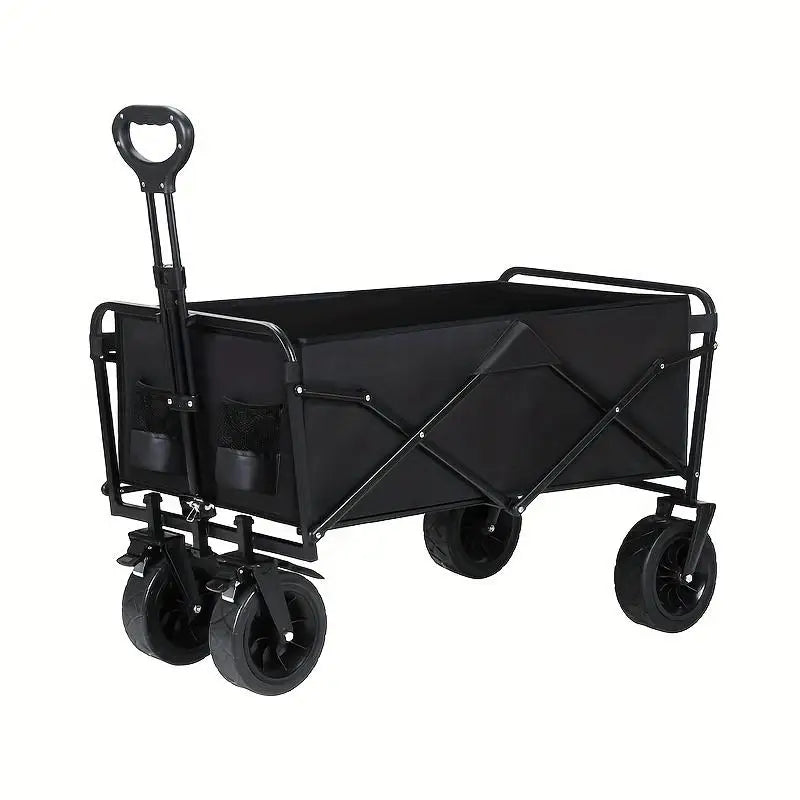 Collapsible Folding Utility Beach Cart Wagon Trolley