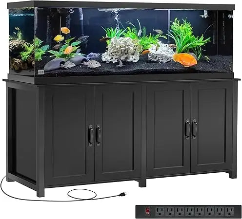 Sturdy 60x24 Fish Tank Stand For 100 120 150 Gallon Aquariums