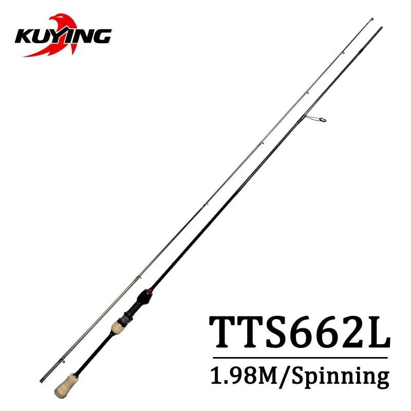 Kuying Teton Ultra Soft Light Baitcasting Spinning Rod