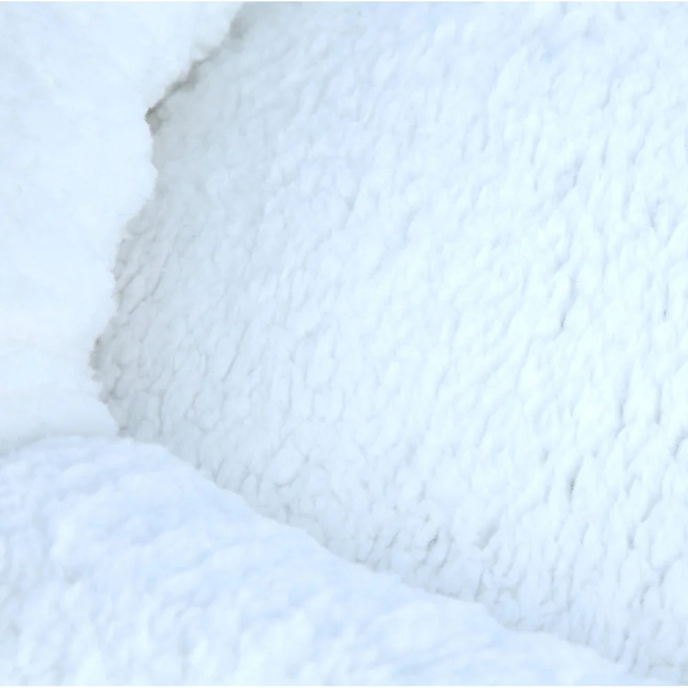 Ultra Soft Fleece Pet Bed For Small Dogs And Cats Cozy