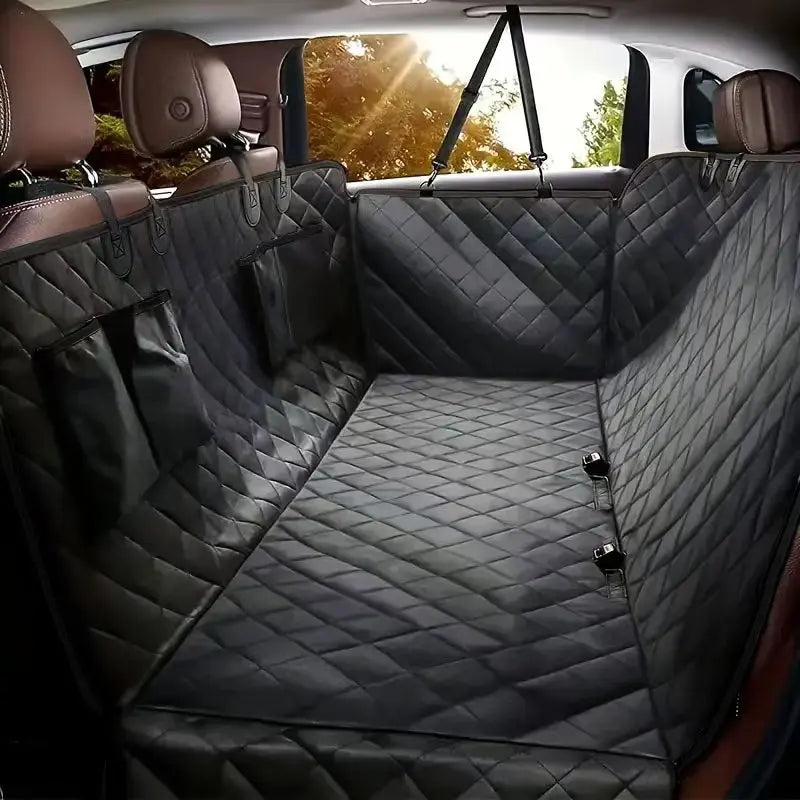 Dog Car Seat Cover for Pets Waterproof Scratch Proof Nonslip Durable Soft Back Seat Cover for Cars and Trucks