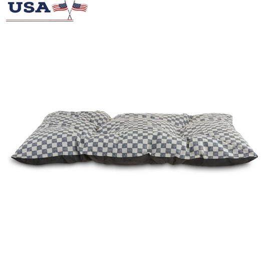 Tufted Dog Bed Washable 35 Inch Full Body Support 50 Lbs