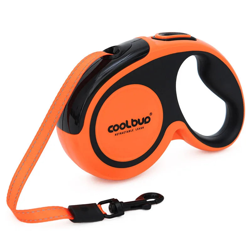Portable Automatic Retractable Nylon Leash For Dogs And Cats