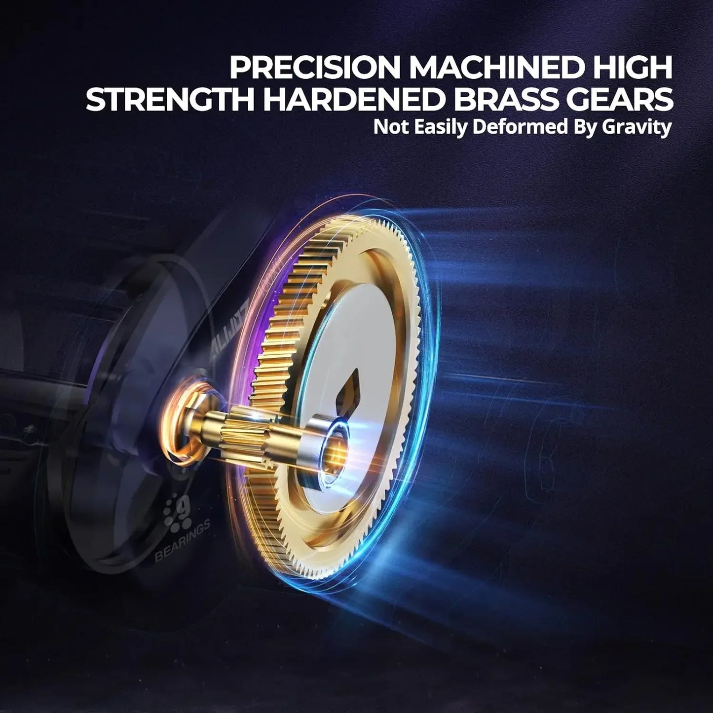 Alijoz 400 Baitcasting Reel Aluminum Frame 38 Lbs Drag