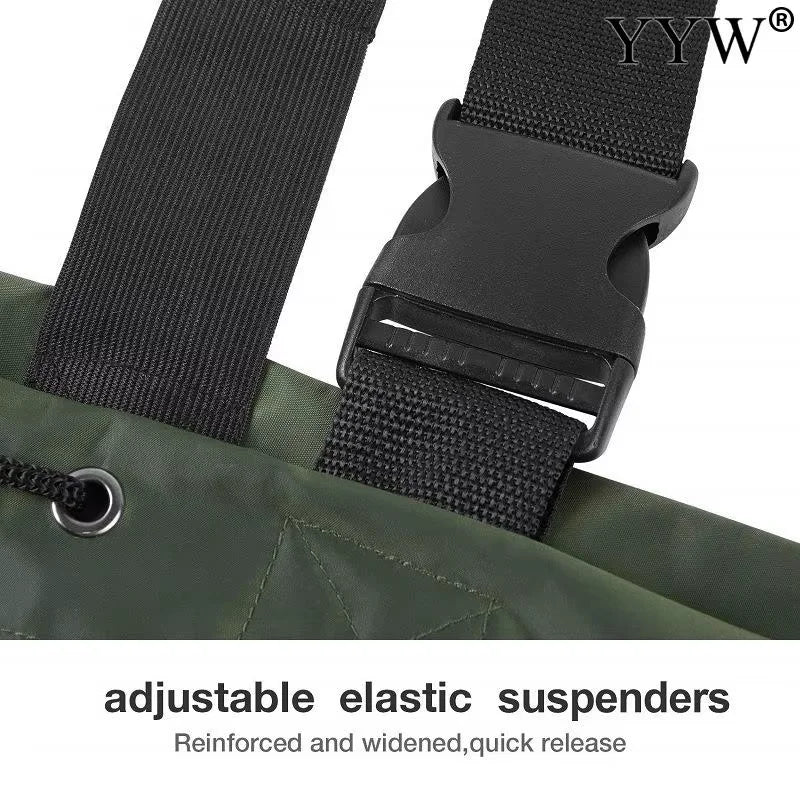 Waterproof Fishing Waders With Boots Durable Outdoor Overalls