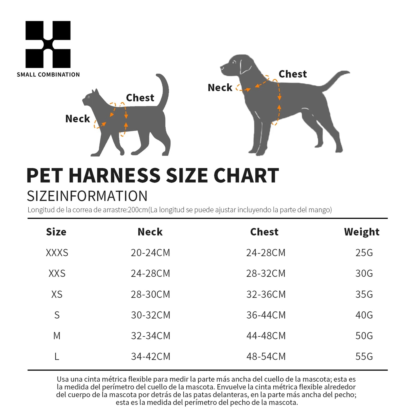 Dog Harness Leash Set Reflective Adjustable For All Dogs