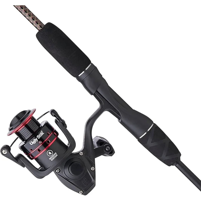 Ugly Stik GX2 Spinning Reel and Fishing Rod Combo 5 Feet 6 Inches Youth Fishing Gear