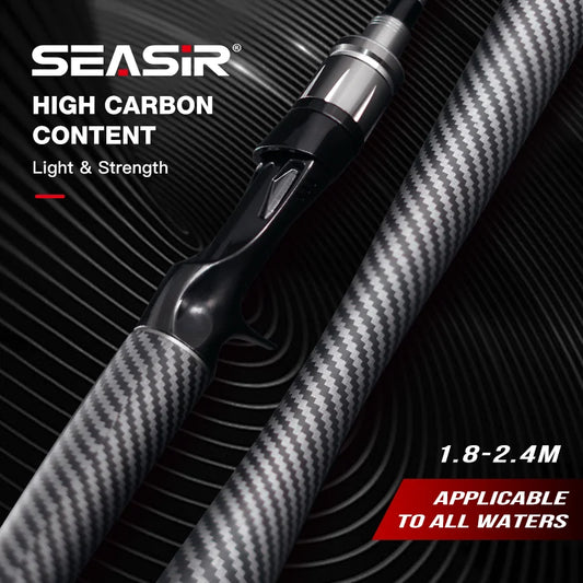 SeaSir Grandmaster Spinning Casting Rod Carbon 6kg 1.8-2.4M