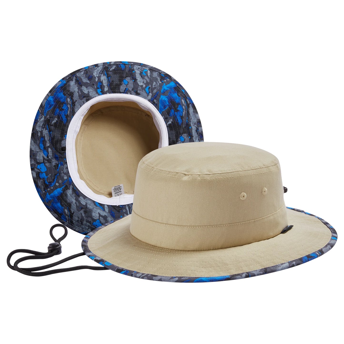 UPF Fifty Foldable Sun Hat Under Brim Bucket For Men Women